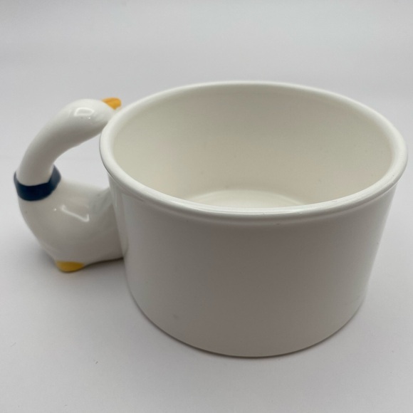 House of Lloyd Goose Handle Ceramic Soup Mug Cup circa 1988 vintage 16 ounce - Picture 2 of 7